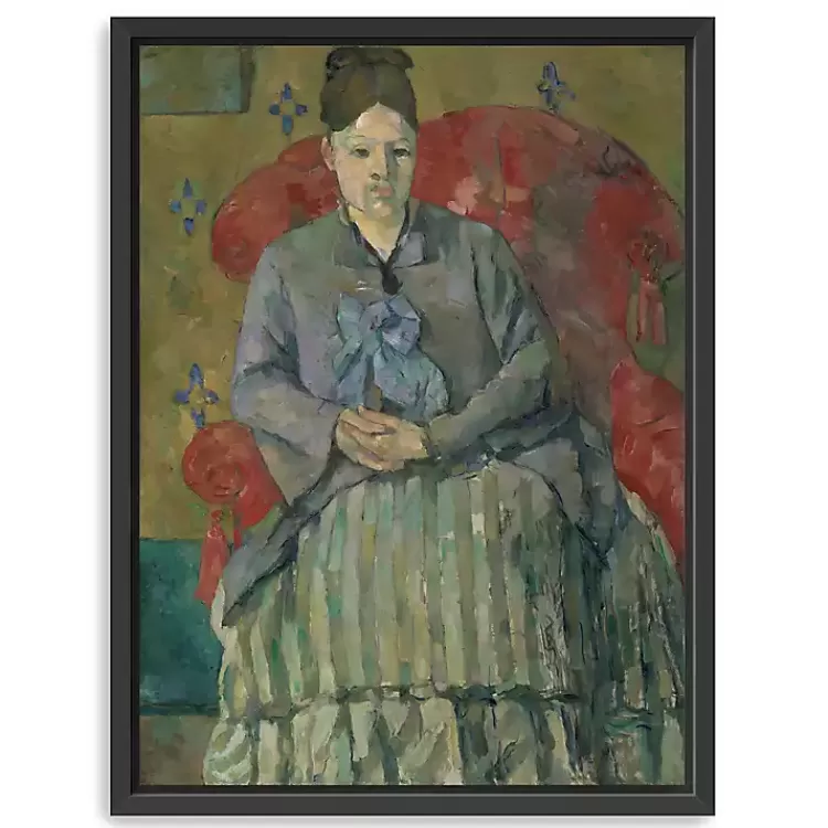 Madame Cezanne Framed Canvas Art Print>Kirklands Home Clearance