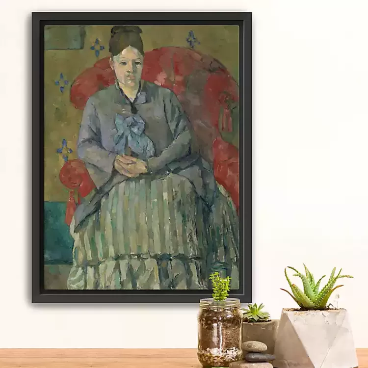 Madame Cezanne Framed Canvas Art Print>Kirklands Home Clearance