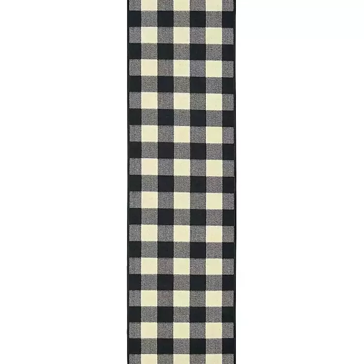 Madura Buffalo Check Outdoor Runner>Kirklands Home Cheap