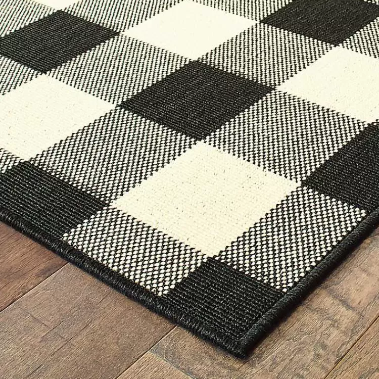 Madura Buffalo Check Outdoor Runner>Kirklands Home Cheap