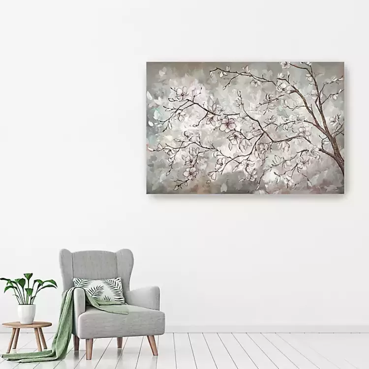 Magnolia Branches Landscape Canvas Art Print>Kirklands Home Cheap