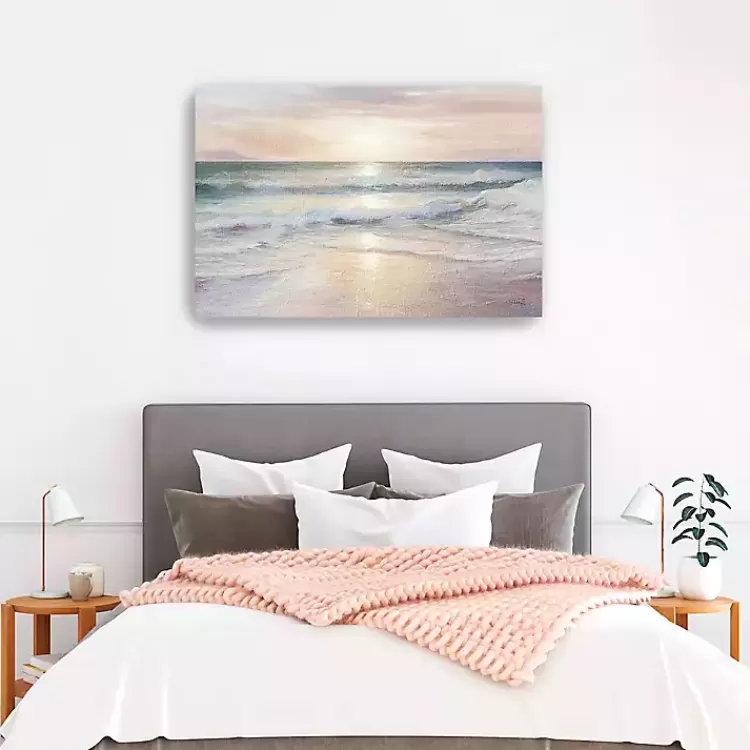 Majestic Waves Canvas Art Print>Kirklands Home Sale