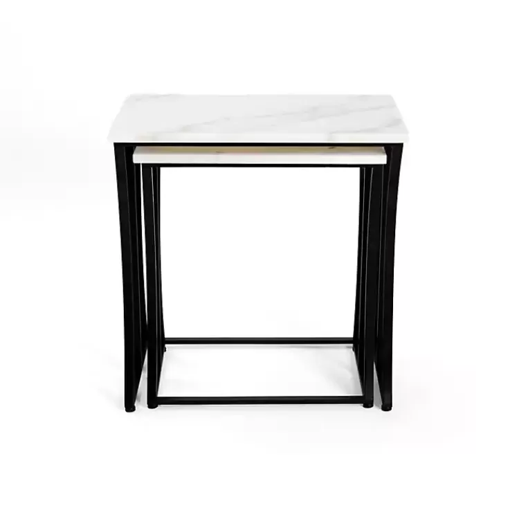 marble_nesting_accent_tables_set_of__2.webp Marble Nesting Accent Tables, Set of 2>Kirklands Home New