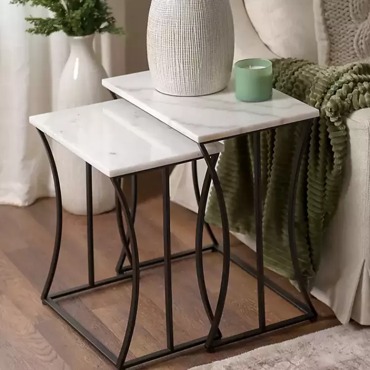 marble_nesting_accent_tables_set_of__6.webp Marble Nesting Accent Tables, Set of 2>Kirklands Home New