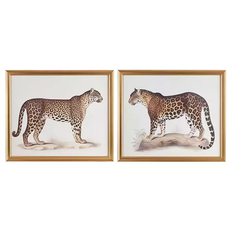 Martha Stewart Cheetahs Framed Wall Art, Set of 2>Kirklands Home Shop