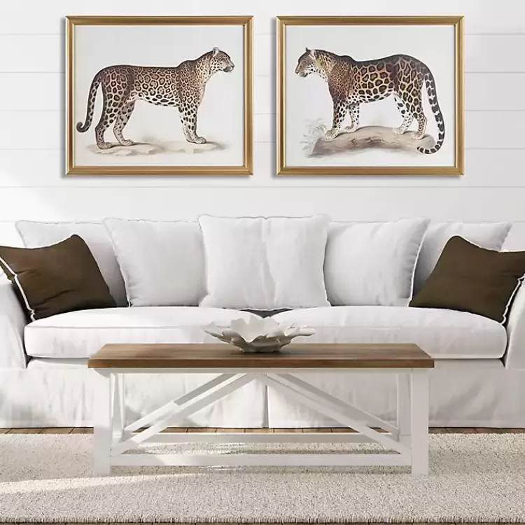Martha Stewart Cheetahs Framed Wall Art, Set of 2>Kirklands Home Shop