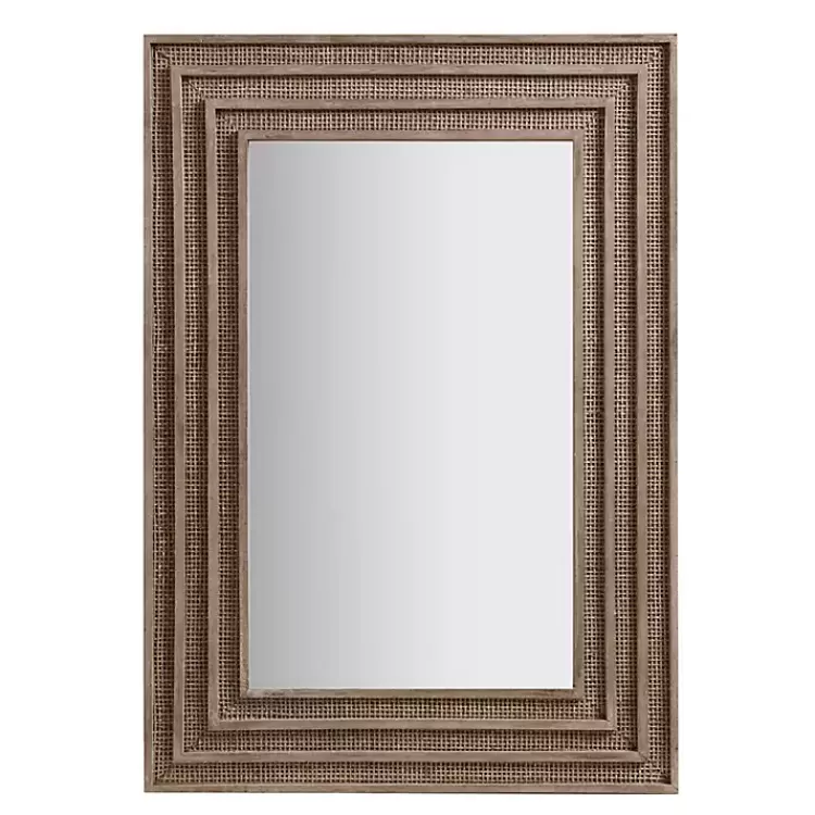 Martha Stewart Natural Naomi Wall Mirror>Kirklands Home Flash Sale