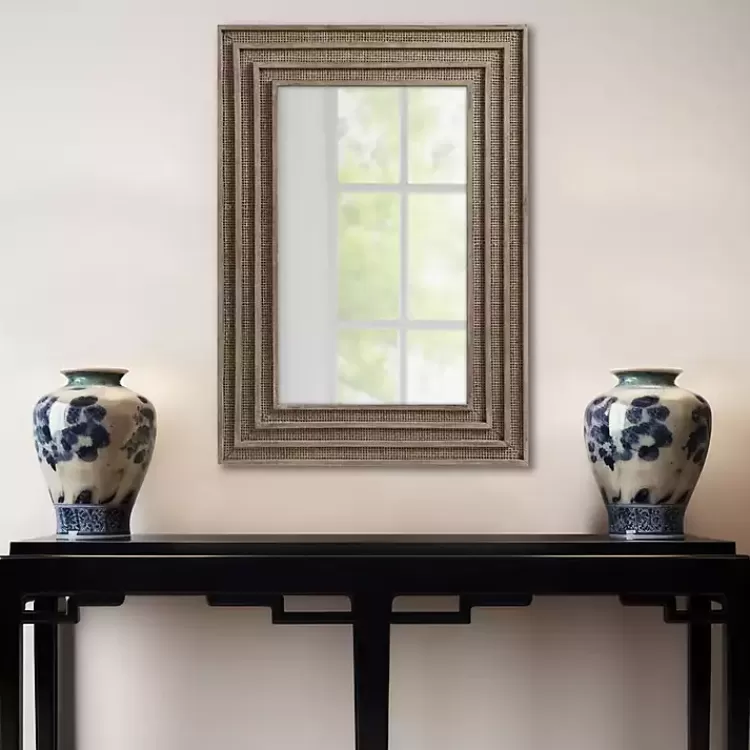 Martha Stewart Natural Naomi Wall Mirror>Kirklands Home Flash Sale