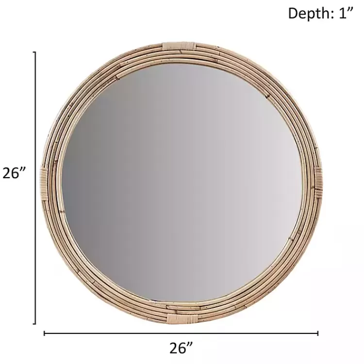 martha_stewart_natural_round_rattan_wall_mirror_5.webp Martha Stewart Natural Round Rattan Wall Mirror>Kirklands Home Outlet