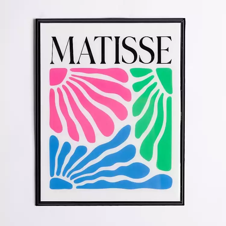 Matisse Tricolor Floral Wall Plaque>Kirklands Home Best