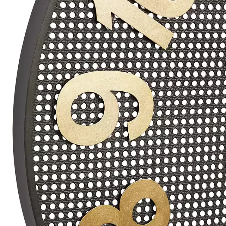 matte_black_iron_wall_clock__in_2.webp Matte Black Iron Wall Clock, 32 in.>Kirklands Home Best