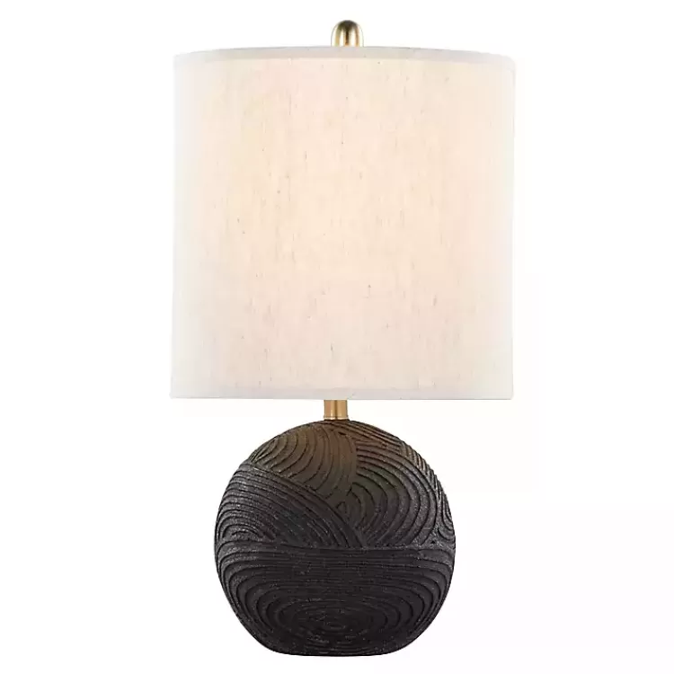 matte_black_round_kona_table_lamps_set_of__2.webp Matte Black Round Kona Table Lamps, Set of 2>Kirklands Home New