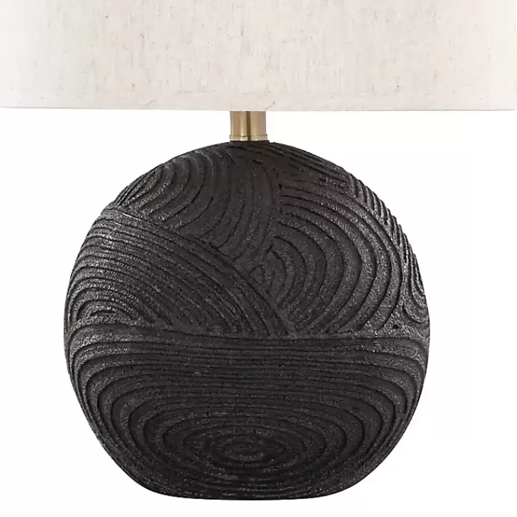 matte_black_round_kona_table_lamps_set_of__3.webp Matte Black Round Kona Table Lamps, Set of 2>Kirklands Home New