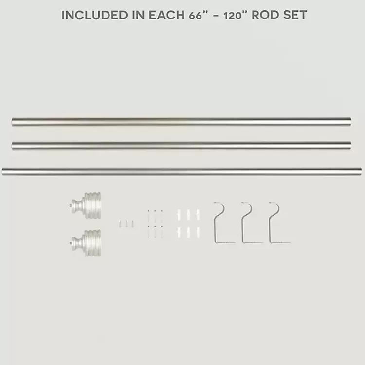 matte_nickel_stacked_cylinder_curtain_rod__in_5.webp Matte Nickel Stacked Cylinder Curtain Rod, 120 in.>Kirklands Home Flash Sale