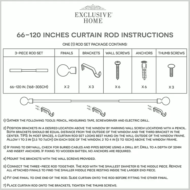 matte_nickel_stacked_cylinder_curtain_rod__in_7.webp Matte Nickel Stacked Cylinder Curtain Rod, 120 in.>Kirklands Home Flash Sale