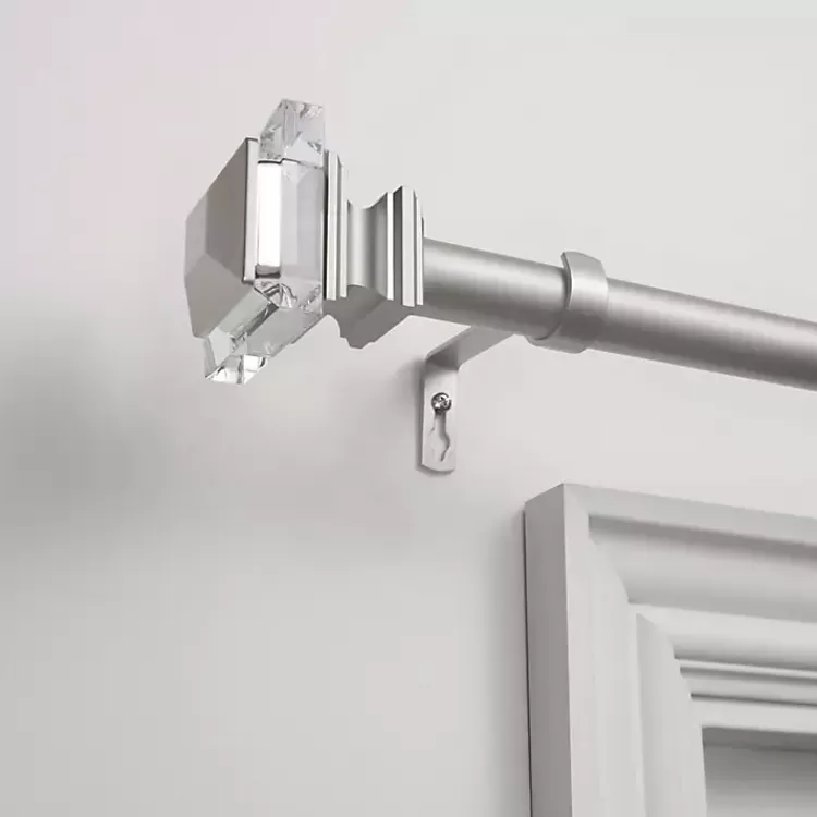 Matte Adjustable Prism Curtain Rod, 72 in.>Kirklands Home Fashion
