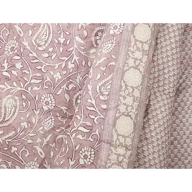 Mauve Scorro 5-pc. King Comforter Set>Kirklands Home Fashion