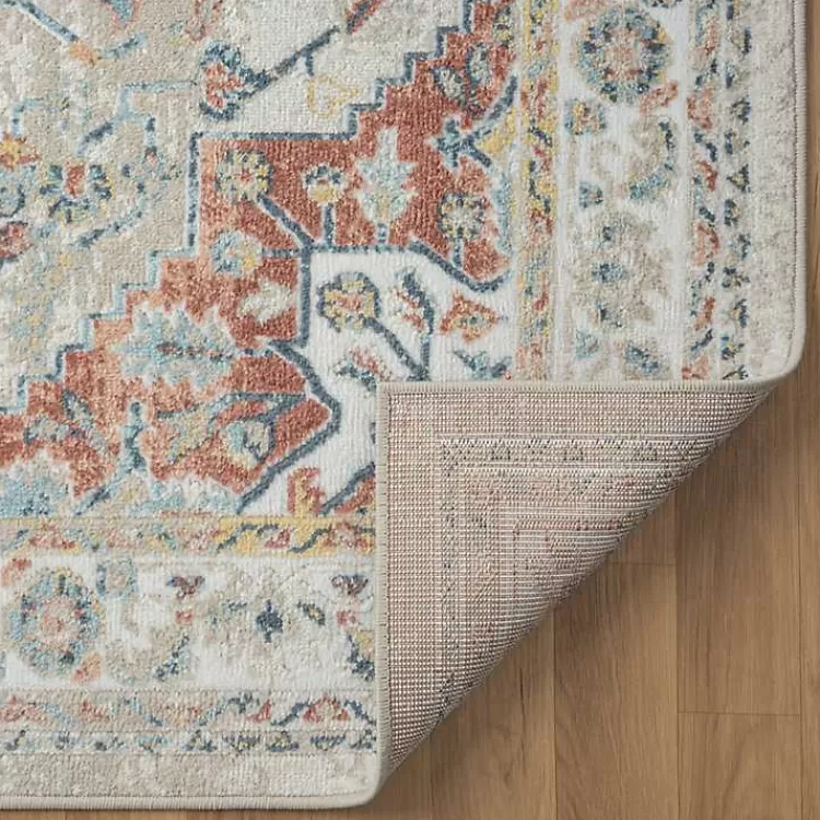 medallion_ivory_rust_area_rug_x_5-1.webp Medallion Ivory Rust Area Rug, 3x6>Kirklands Home Online