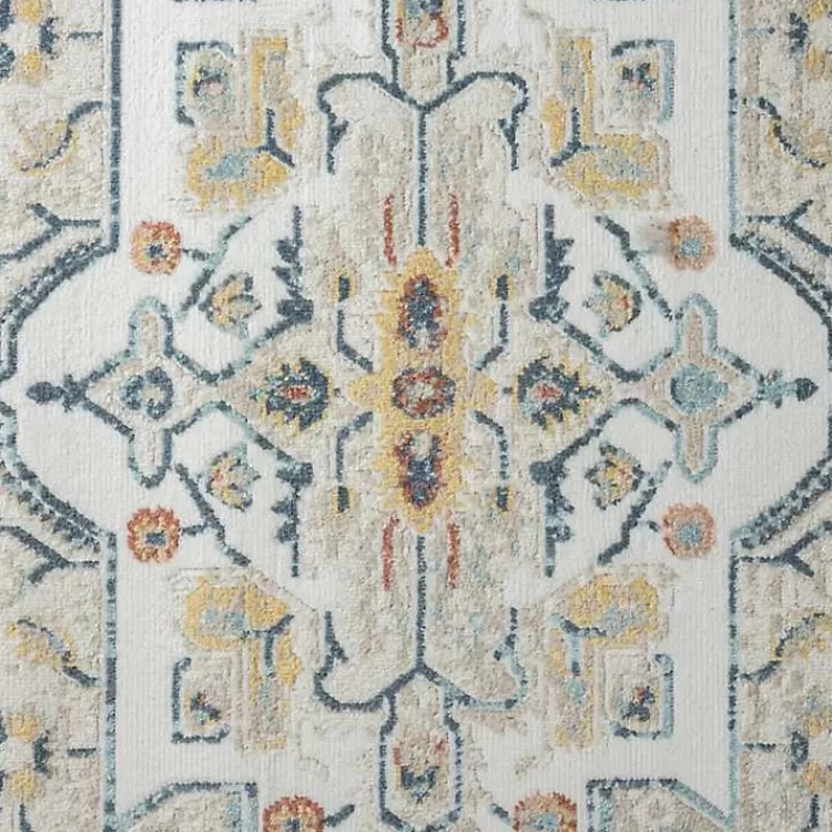 medallion_ivory_rust_runner_x_6.webp Medallion Ivory Rust Runner, 2x8>Kirklands Home Best