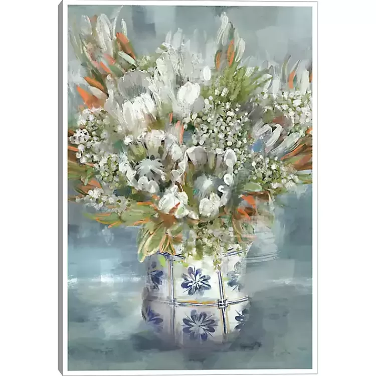 Mediterranean Bouquet I Framed Canvas Art Print>Kirklands Home Outlet