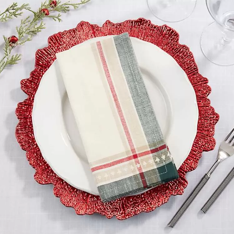 merry_pines_cotton_napkins_set_of__3.webp Merry Pines Cotton Napkins, Set of 4>Kirklands Home Cheap
