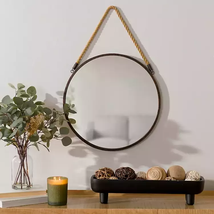 Metal Rope Wall Mirror>Kirklands Home Online