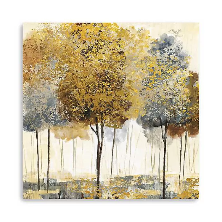 Metallic Forest I Canvas Art Print, 40x40 in.>Kirklands Home Flash Sale