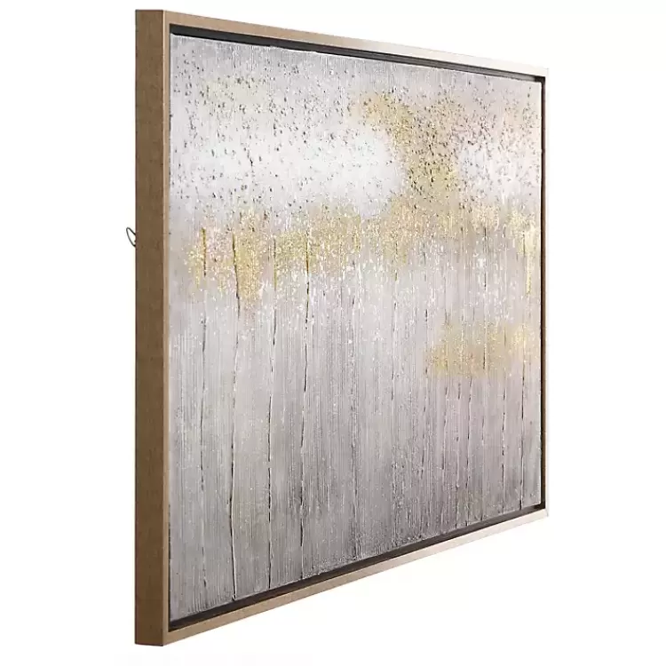 metallic_gold_abstract_field_framed_canvas_print_5.webp Metallic Abstract Field Framed Canvas Print>Kirklands Home Outlet