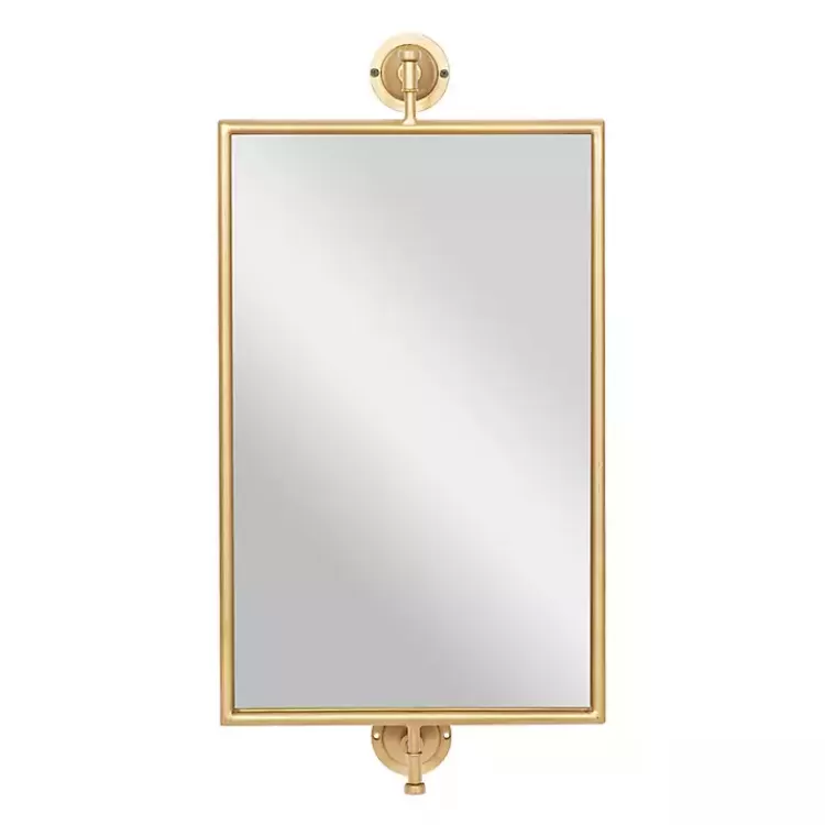 Metallic Metal Frame Wall Mirror>Kirklands Home Clearance