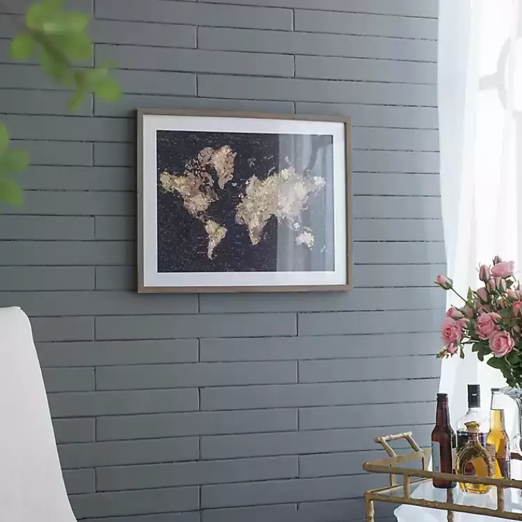 metallic_gold_world_map_framed_art_print_6.webp Metallic Gold World Map Framed Art Print>Kirklands Home Shop