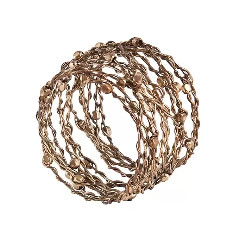 Metallic Silver Wire Napkin Rings, Set of 4>Kirklands Home Sale