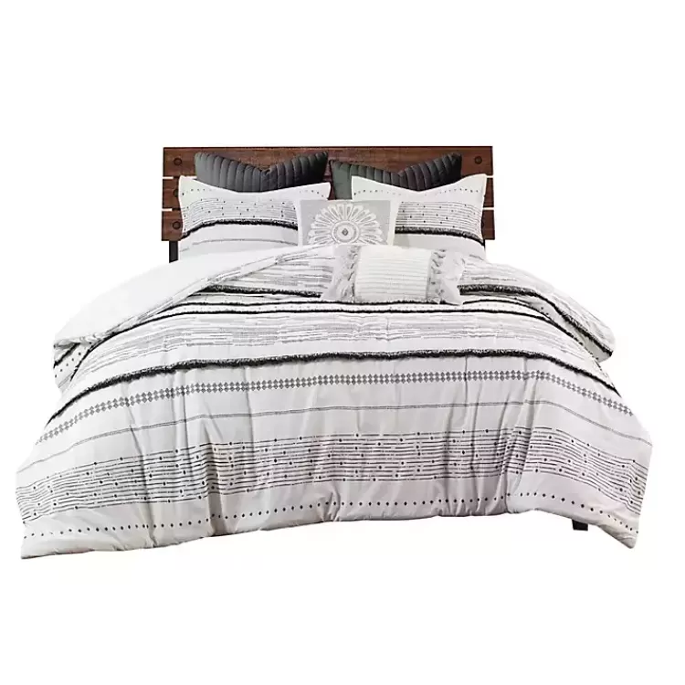 Mia Striped 3-pc. King Duvet Cover Set>Kirklands Home Flash Sale