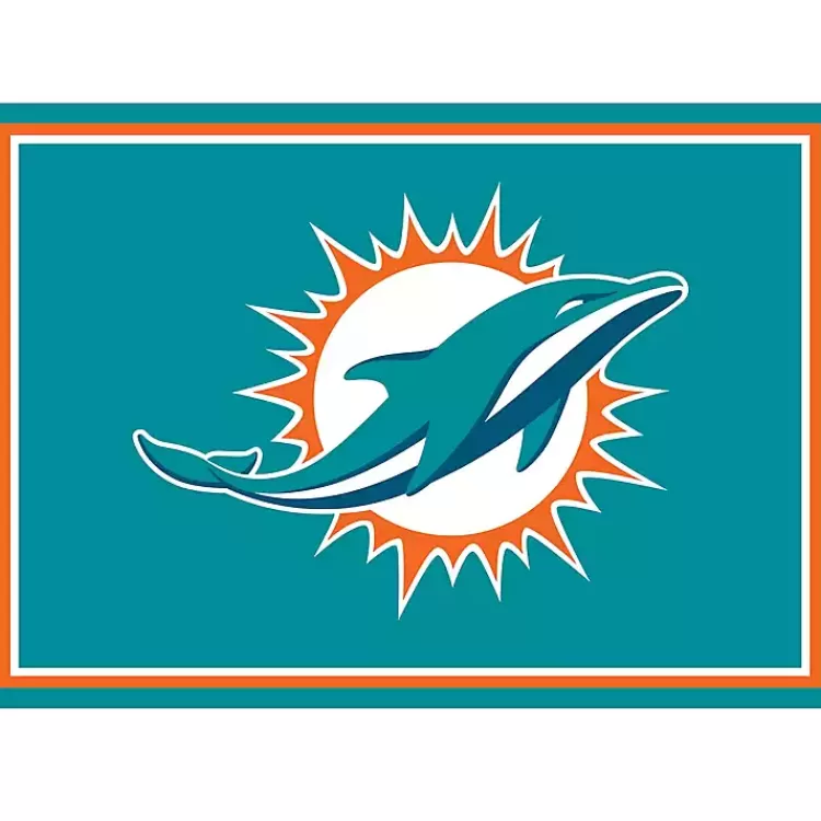 Miami Dolphins Area Rug, 3x4>Kirklands Home Cheap