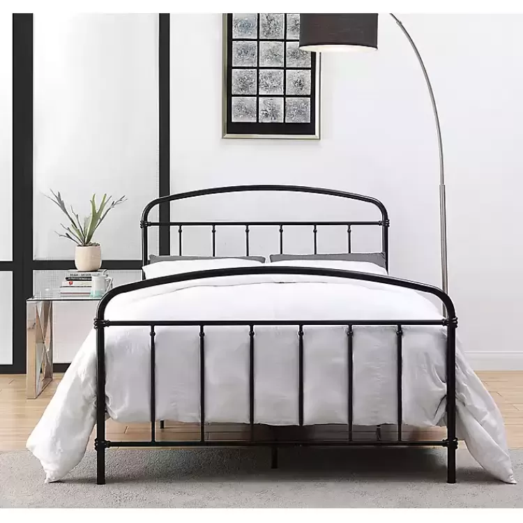 Midnight Vintage Arch Full Bed Frame>Kirklands Home Best Sale