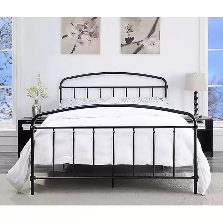 Midnight Vintage Arch Queen Bed Frame>Kirklands Home Best