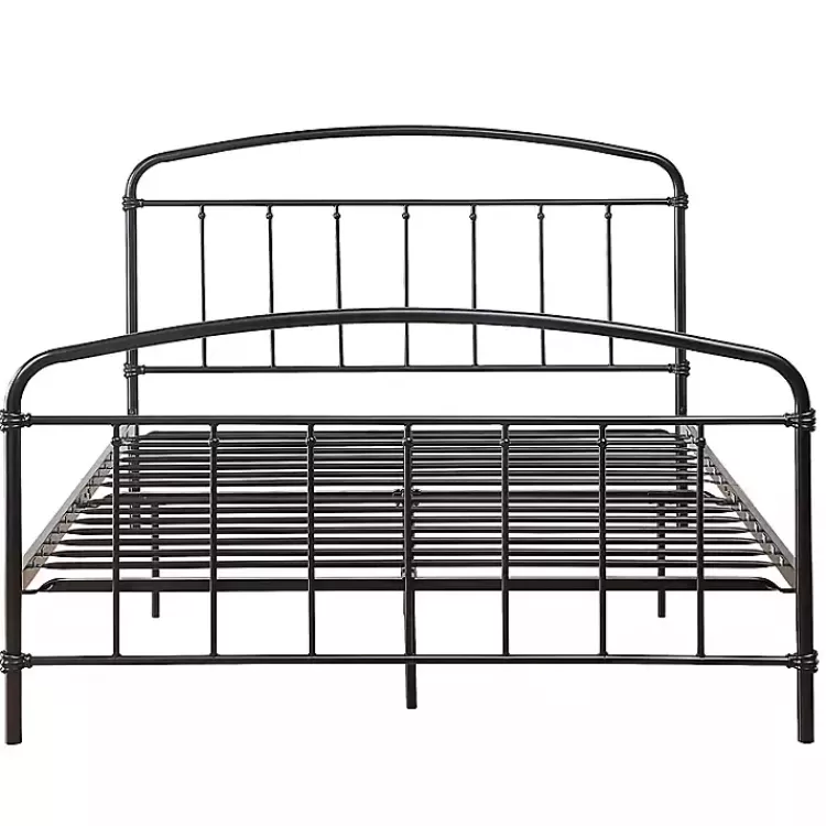 midnight_vintage_arch_queen_bed_frame_3.webp Midnight Vintage Arch Queen Bed Frame>Kirklands Home Best