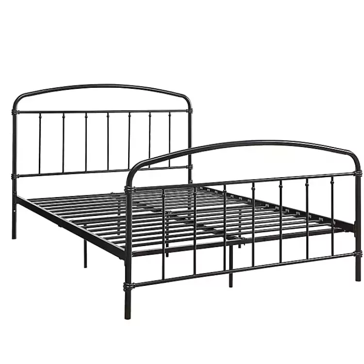 midnight_vintage_arch_queen_bed_frame_4.webp Midnight Vintage Arch Queen Bed Frame>Kirklands Home Best