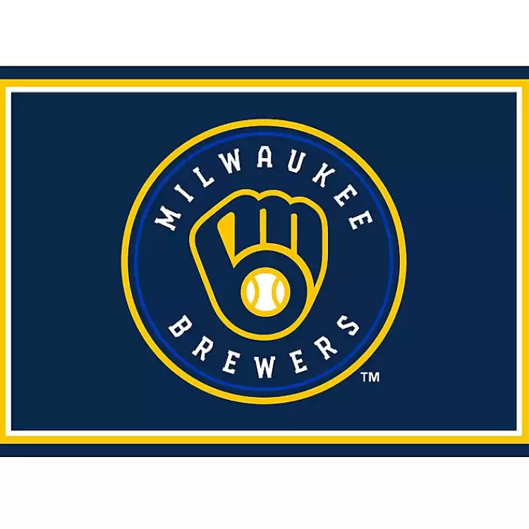 Milwaukee Brewers Spirit Rug, 3x4>Kirklands Home Best Sale