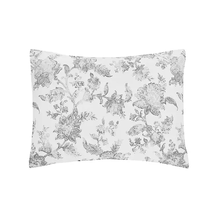 miriam_floral__stripe_pc_king_quilt_set_2.webp Miriam Floral & Stripe 3-pc. King Quilt Set>Kirklands Home New