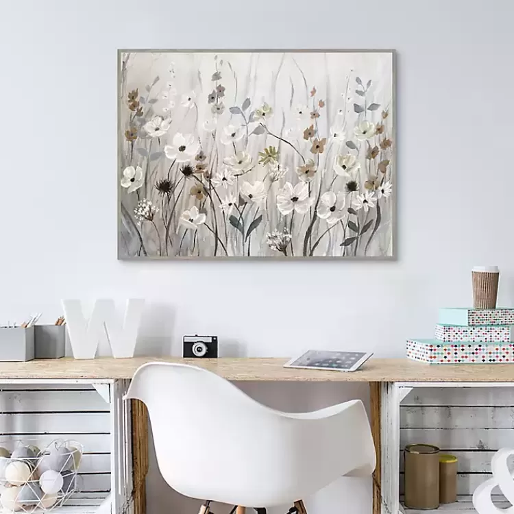 Misty Meadow Framed Canvas Art Print>Kirklands Home Fashion