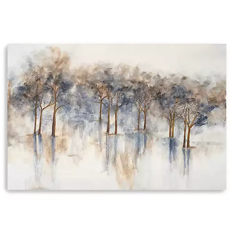 Misty Woods I Abstract Canvas Art Print>Kirklands Home Sale