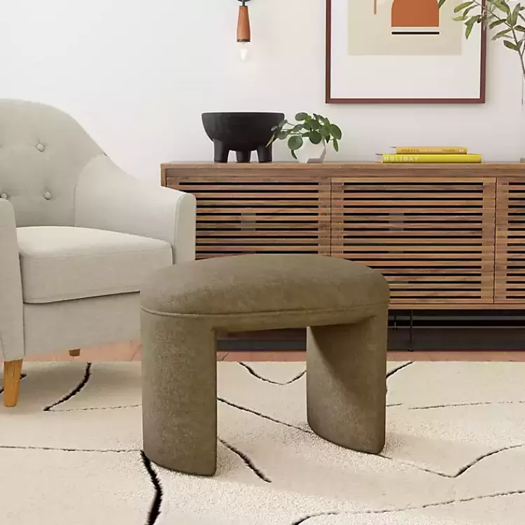 mocha_brown_oval_upholstered_ottoman_6.webp Mocha Oval Upholstered Ottoman>Kirklands Home Outlet