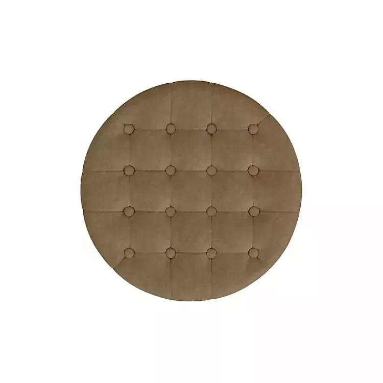 mocha_velvet_tufted_storage_ottoman_3.webp Mocha Velvet Tufted Storage Ottoman>Kirklands Home Online