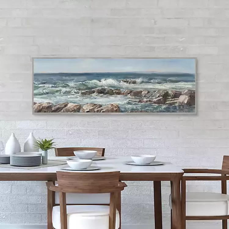 moody_ocean_view_framed_canvas_art_print_2.webp Moody Ocean View Framed Canvas Art Print>Kirklands Home Shop