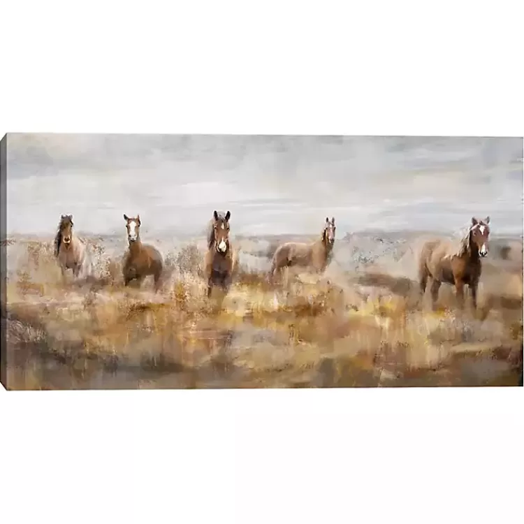 Morning Herd Canvas Art Print>Kirklands Home Store