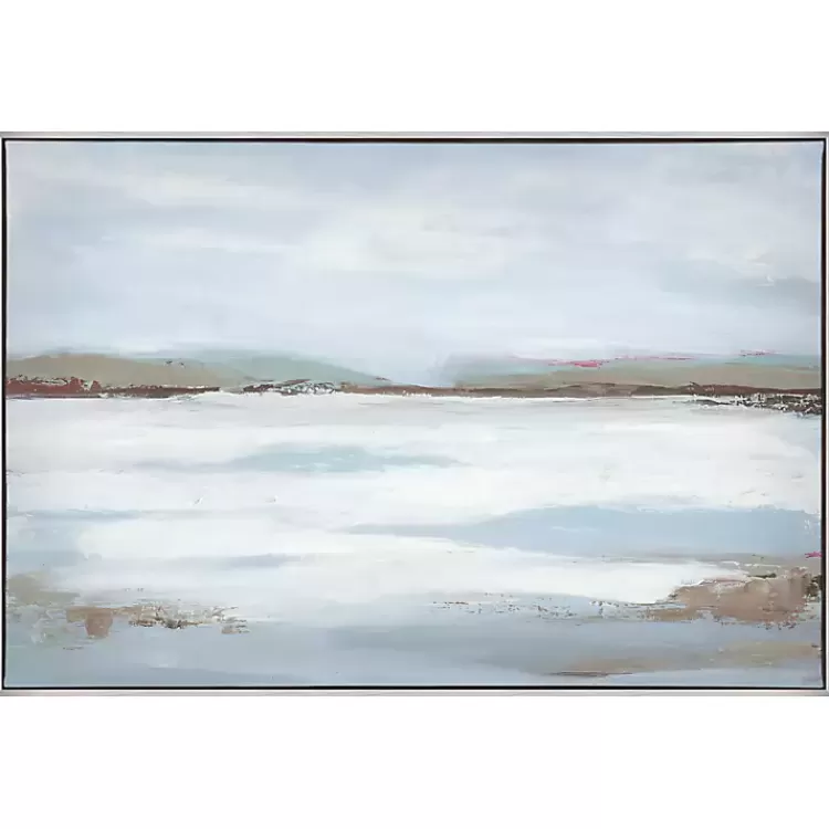 Morning Sea Framed Canvas Art Print>Kirklands Home Discount