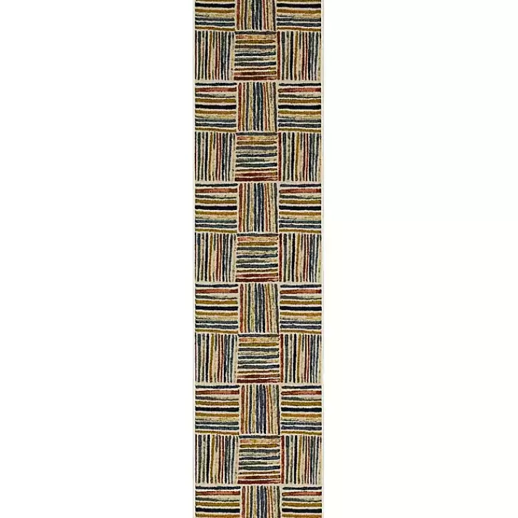 Watercolor Strip Runner, 2x8>Kirklands Home Discount