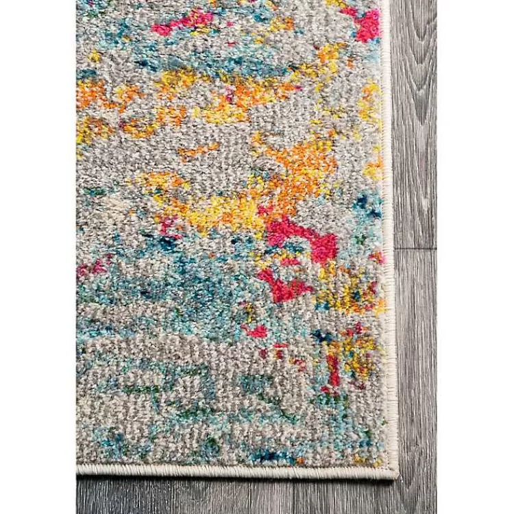 color Abstract Pattern Area Rug, 7x10>Kirklands Home Hot