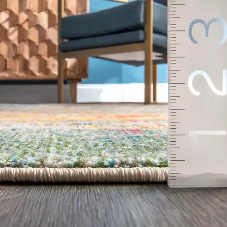 color Abstract Pattern Area Rug, 7x10>Kirklands Home Hot