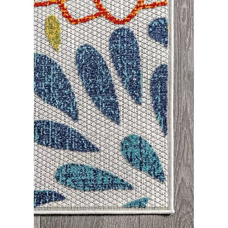 color Burst Indoor/Outdoor Area Rug, 8x10>Kirklands Home Cheap